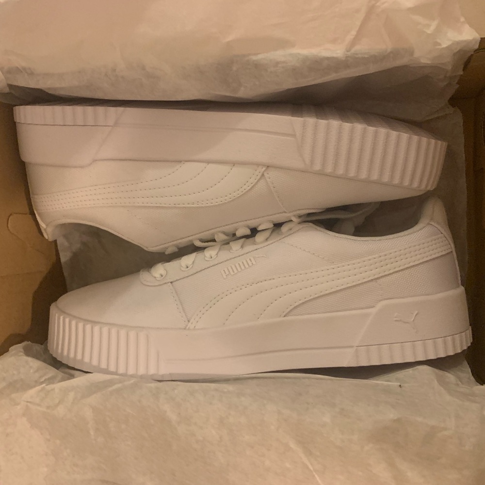 Puma Carina CV White Sneakers